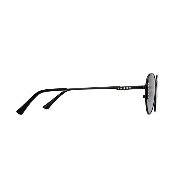 Black Yellow Full Rim Sunglasses - Image 5