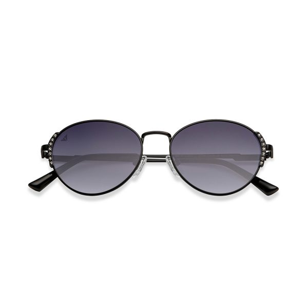 Black Yellow Full Rim Sunglasses - Image 3