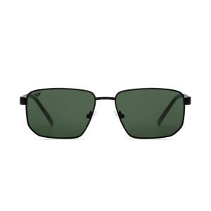Aviator Full Frame Green Sunglasses