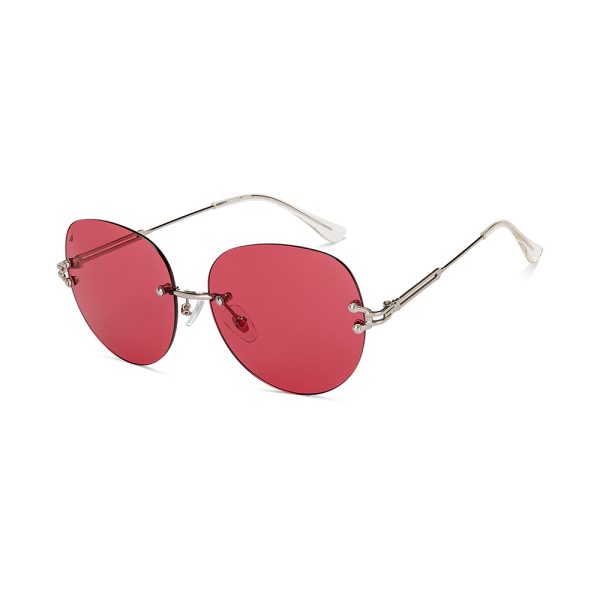Protection Full Frame Pink Sunglasses - Image 2