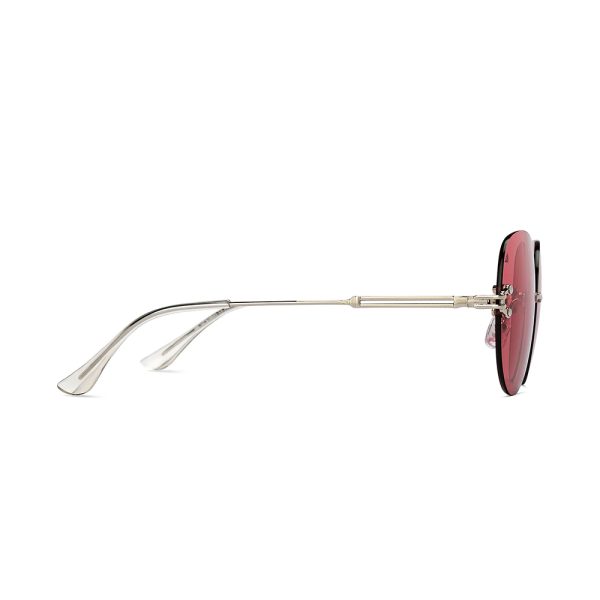 Protection Full Frame Pink Sunglasses - Image 5